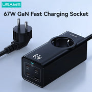 USAMS 67W GaN Charger