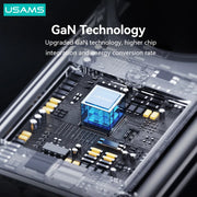 USAMS 67W GaN Charger